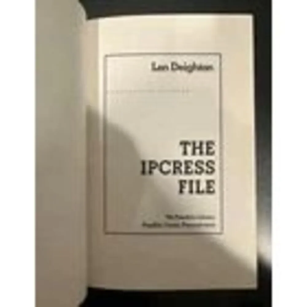The Ipcress Files by Len Deighton (The Franklin Library of Mystery Masterpieces)